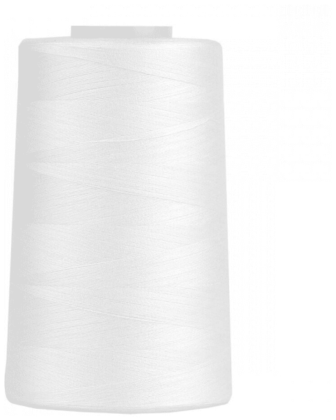 Нитки Sewing Thread 40/2 5000 ярд. цвет - белый 100% п/э в Новом Осколе